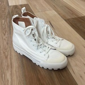 Lucky brand high-top sneakers, size 9M